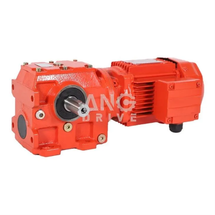 helical worm gear motor
